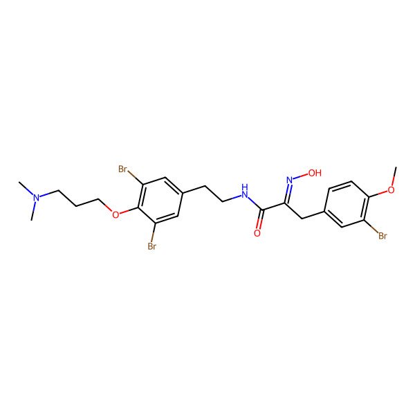 2D Structure of Aplysamine 2