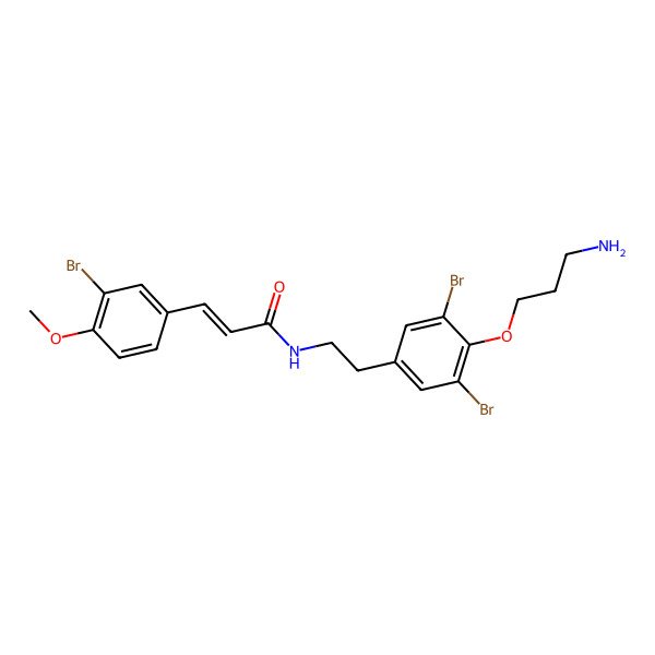 2D Structure of Aplysamine 6