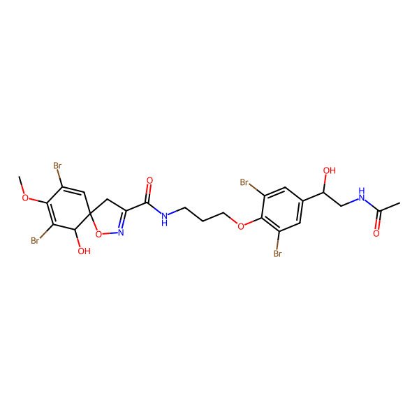 2D Structure of Aplysinamisine III