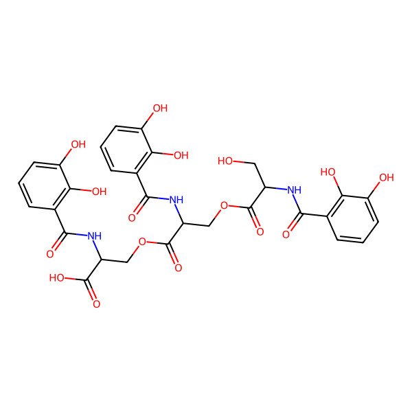 2D Structure of apo-Enterobactin