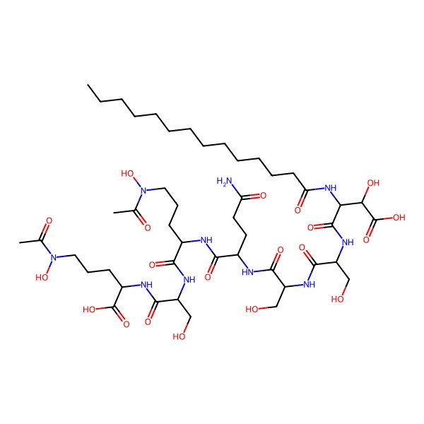 2D Structure of Aquachelin D