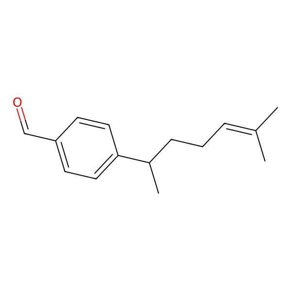 2D Structure of ar-Curcumen-15-al 2D Structure of ar-Curcumen-15-al