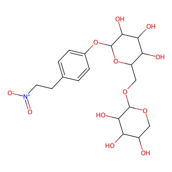 2D Structure of Arabinothalictoside