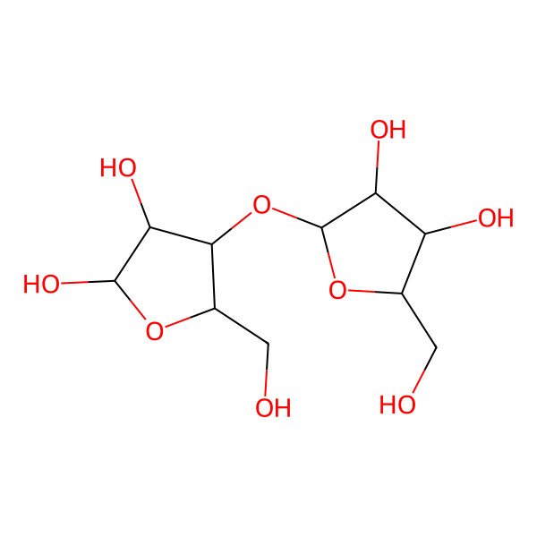 2D Structure of Araf(a1-3)b-Araf