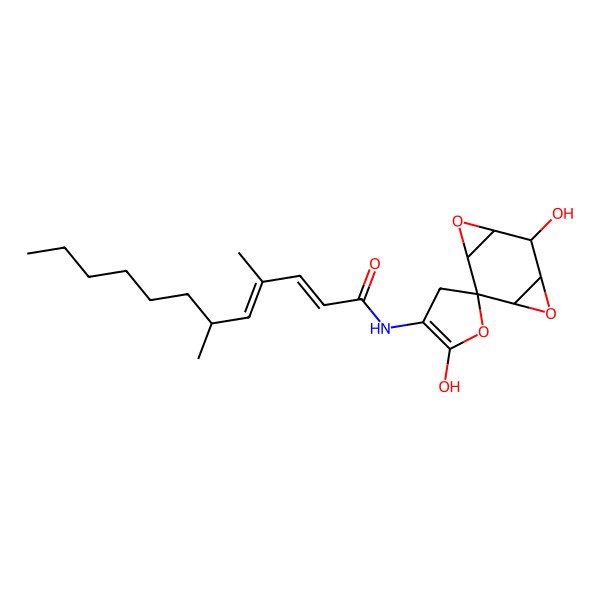 2D Structure of Aranorosinol A