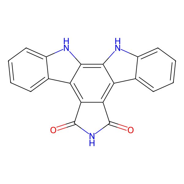 2D Structure of Arcyriaflavin a