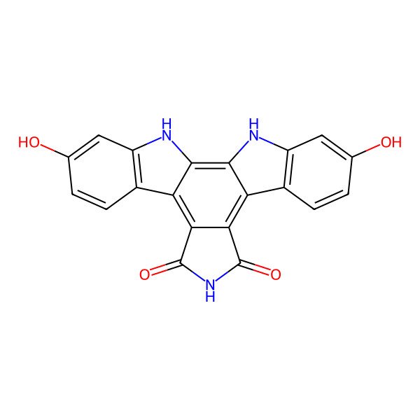 2D Structure of Arcyriaflavin C