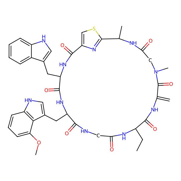 2D Structure of Argyrin B