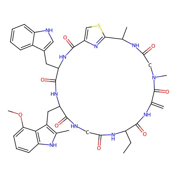 2D Structure of Argyrin D