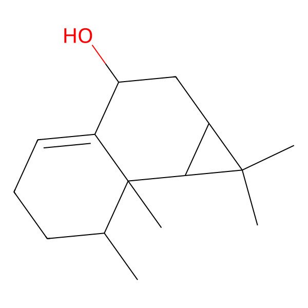 2D Structure of Aristol-1(10)-en-9-ol