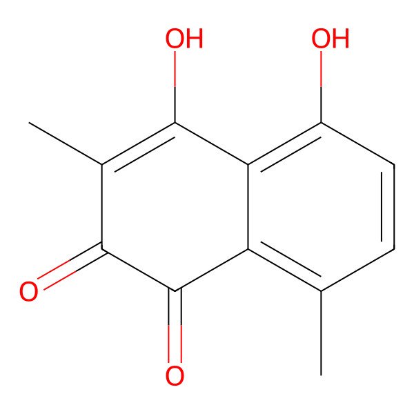 2D Structure of Aristolindiquinone