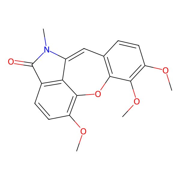 2D Structure of Aristoyagonine