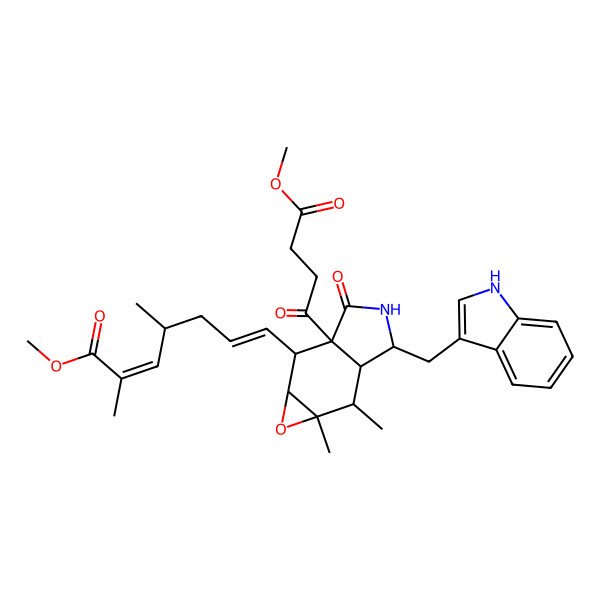 2D Structure of Armochaetoglasin B