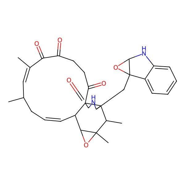 2D Structure of Armochaetoglasin H