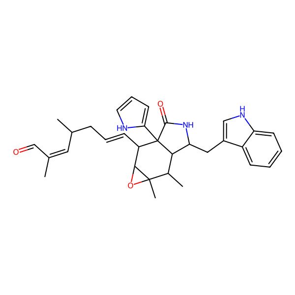 2D Structure of Armochaetoglobin A