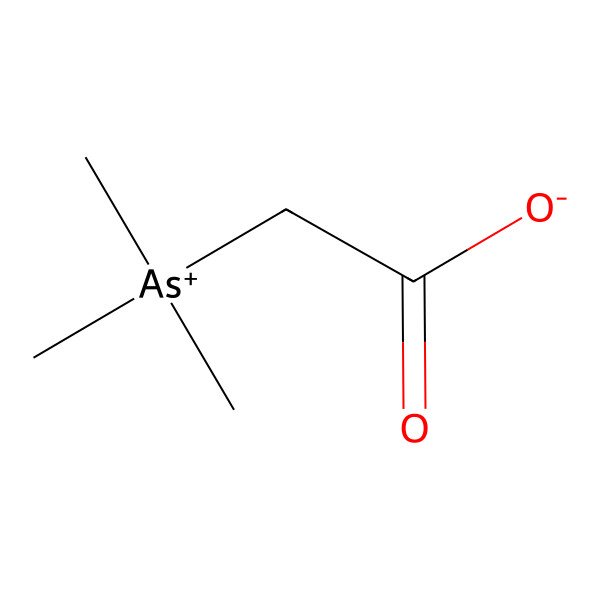 2D Structure of Arsenobetaine