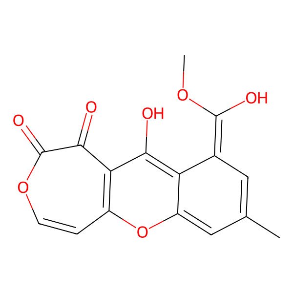 2D Structure of Arthone D