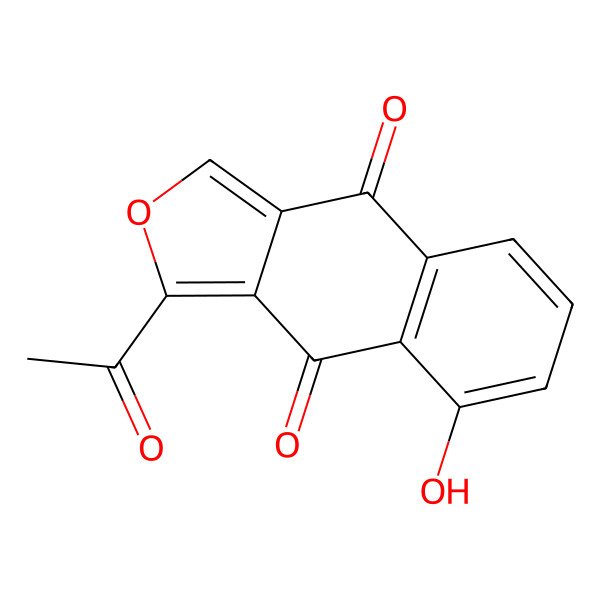 2D Structure of Arthoniafurone A