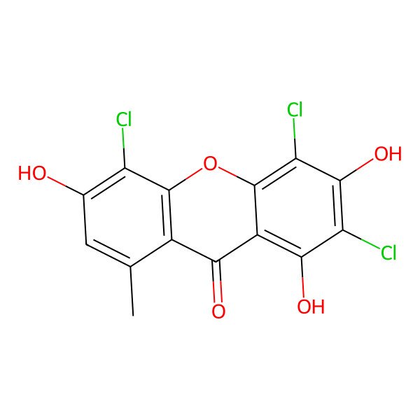 2D Structure of Arthothelin