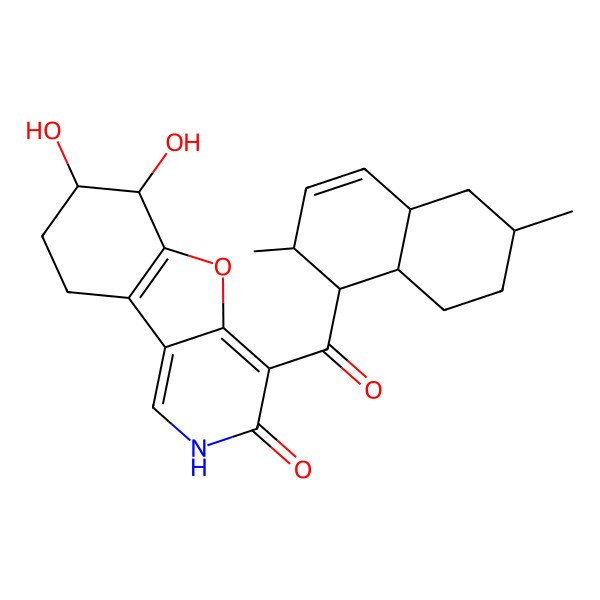 2D Structure of Arthpyrone G