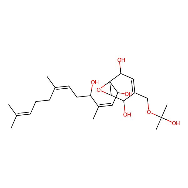 2D Structure of Arthrobotrisin B 7-acetonide