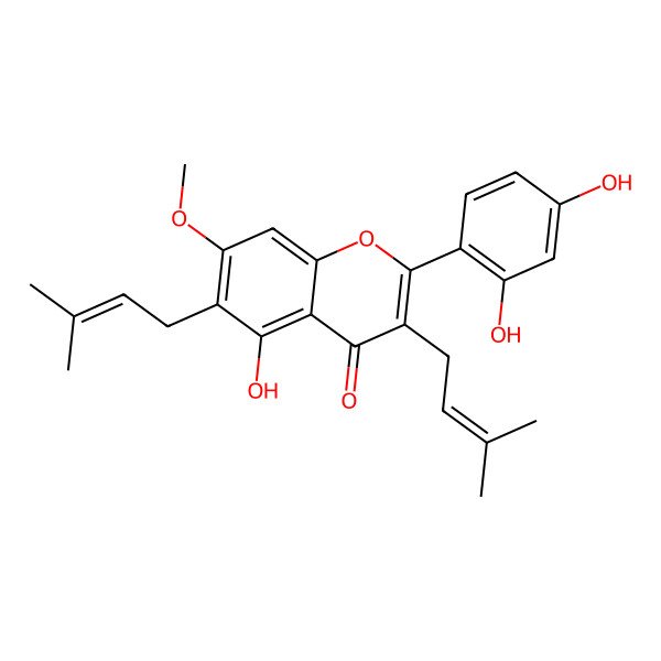 2D Structure of Artocarpin (flavonoid); NSC 241010