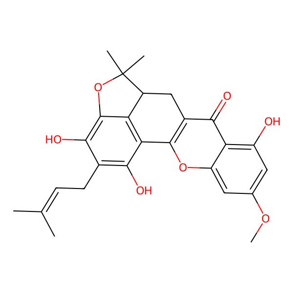 2D Structure of Artonin T 2D Structure of Artonin T
