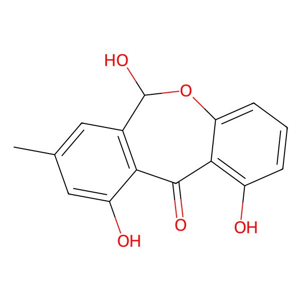 2D Structure of Arugosin F