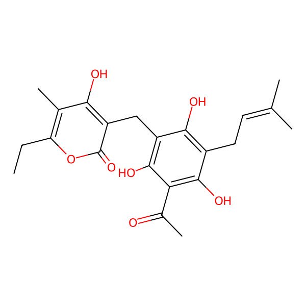 2D Structure of Arzanol