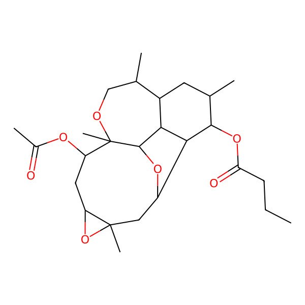 2D Structure of Asbestinin epoxide