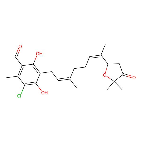 2D Structure of Ascofuranone