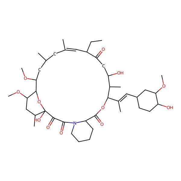 2D Structure of Ascomycin