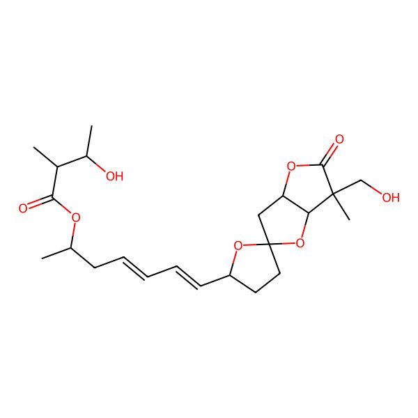 2D Structure of Ascospiroketal B