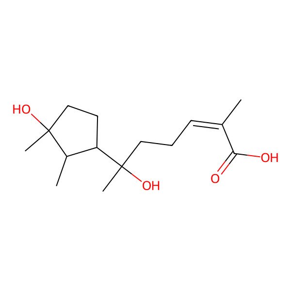 2D Structure of Ascotrichic acid