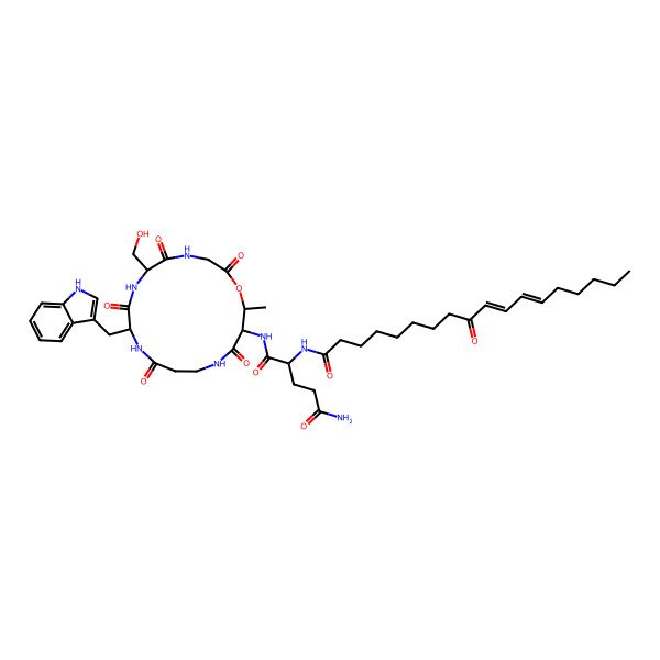 2D Structure of Aselacin C