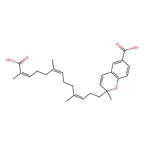 2D Structure of Asiachromenic acid