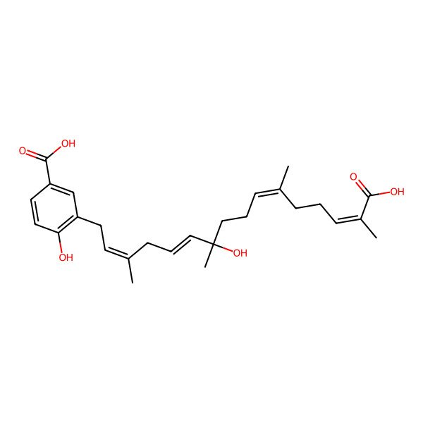 2D Structure of Asiaticusinol B