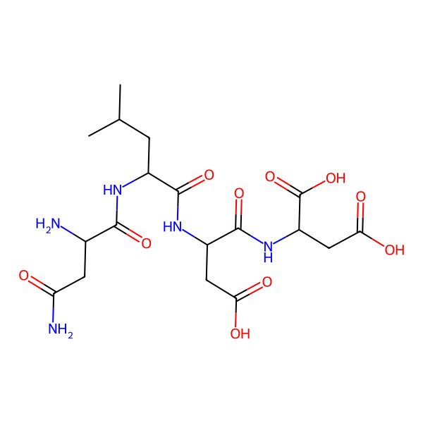 2D Structure of Asn-Leu-Asp-Asp