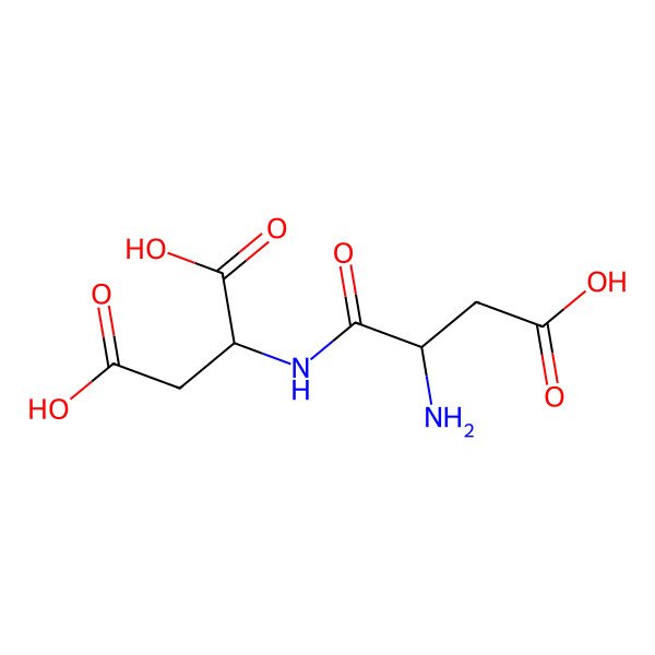 2D Structure of Aspartyl-aspartic acid