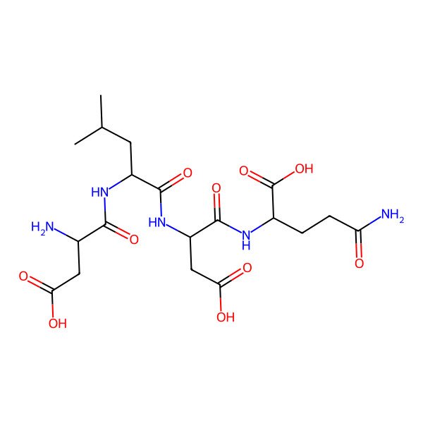 2D Structure of Asp-Leu-Asp-Gln