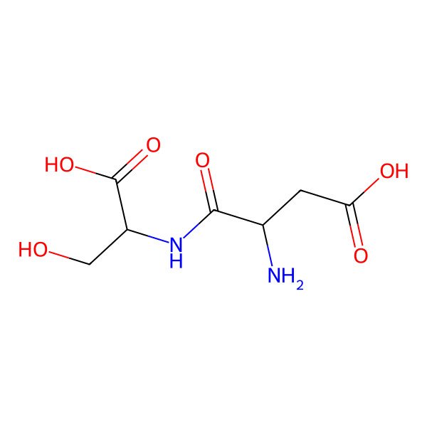2D Structure of Asp-Ser