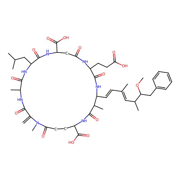 2D Structure of [Asp3]MC-LE