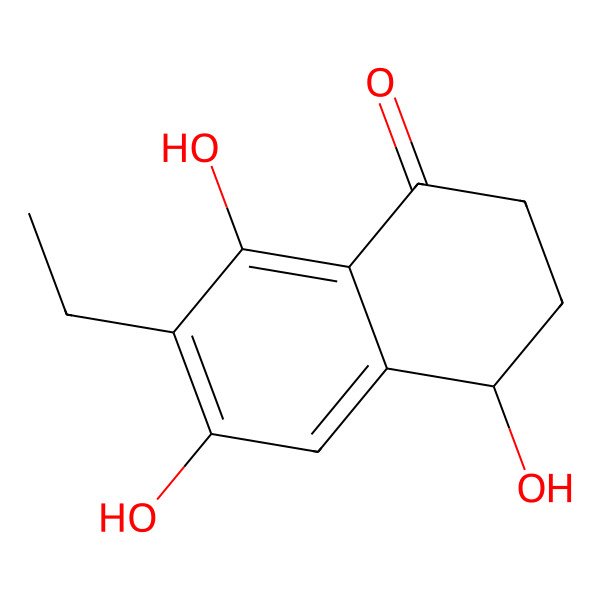2D Structure of Asparvenone
