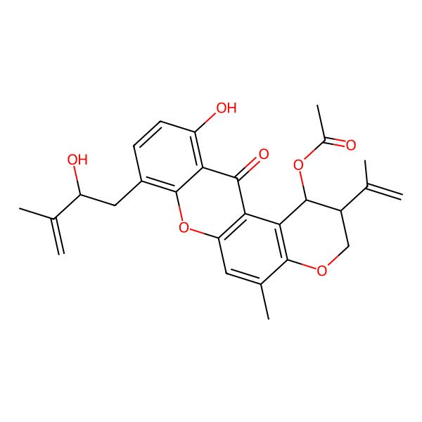 2D Structure of Asperanthone