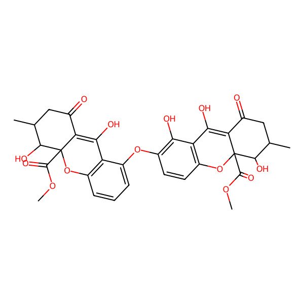 2D Structure of Asperdichrome