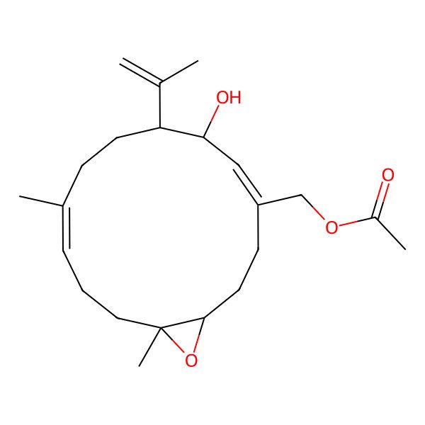 2D Structure of Asperdiol acetate