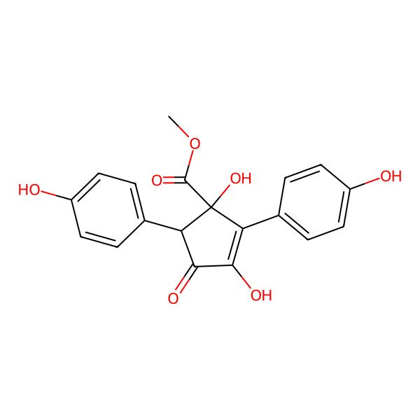 2D Structure of Asperdiphenol A