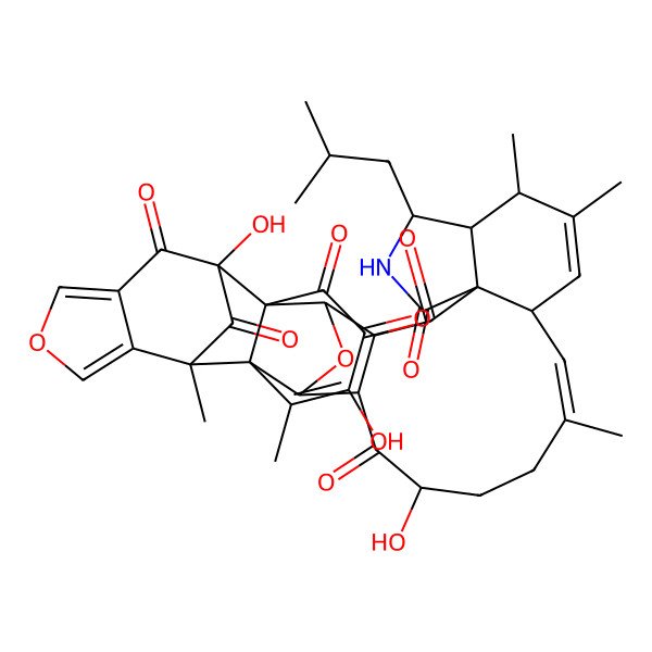 2D Structure of Asperflavipine B