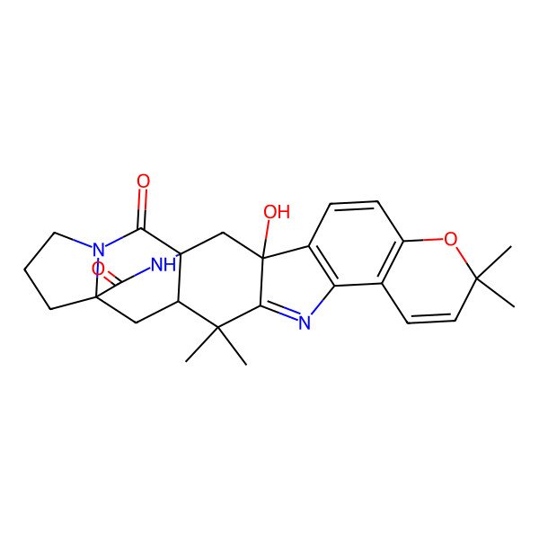 2D Structure of Aspergamid B
