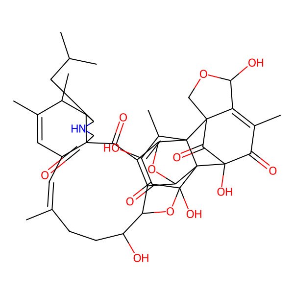 2D Structure of Aspergilasine B